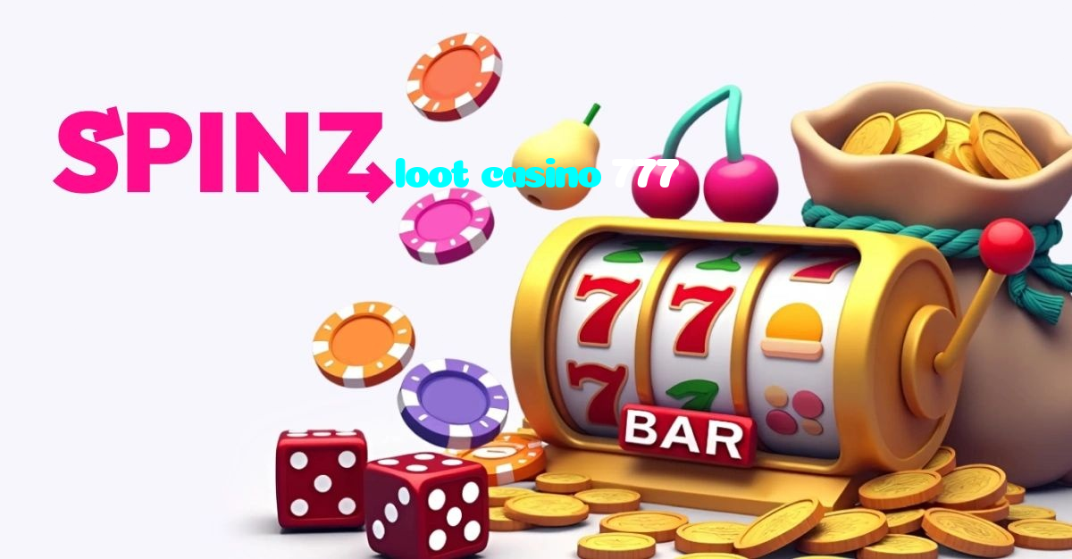 loot casino 777 casino presented on mobile device in Pakistan with slots and live games